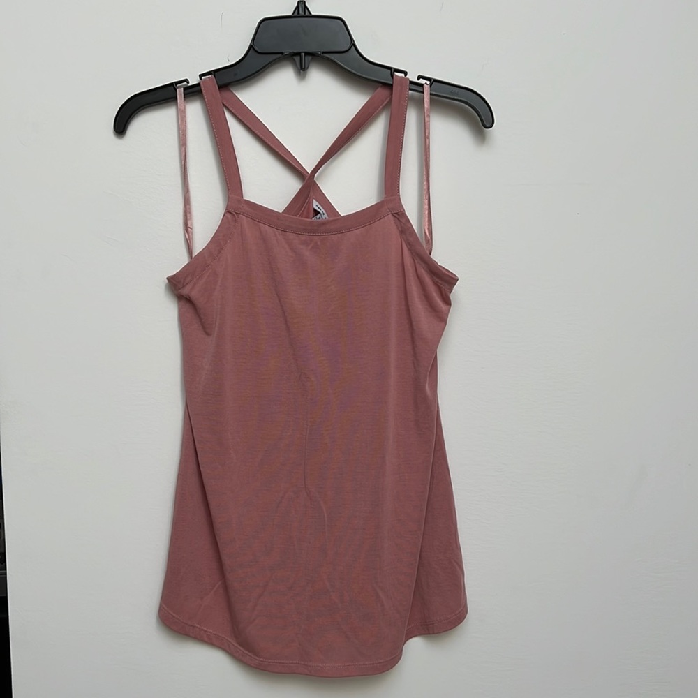 Naked Zebra | Blush Tank Blouse | Size Small